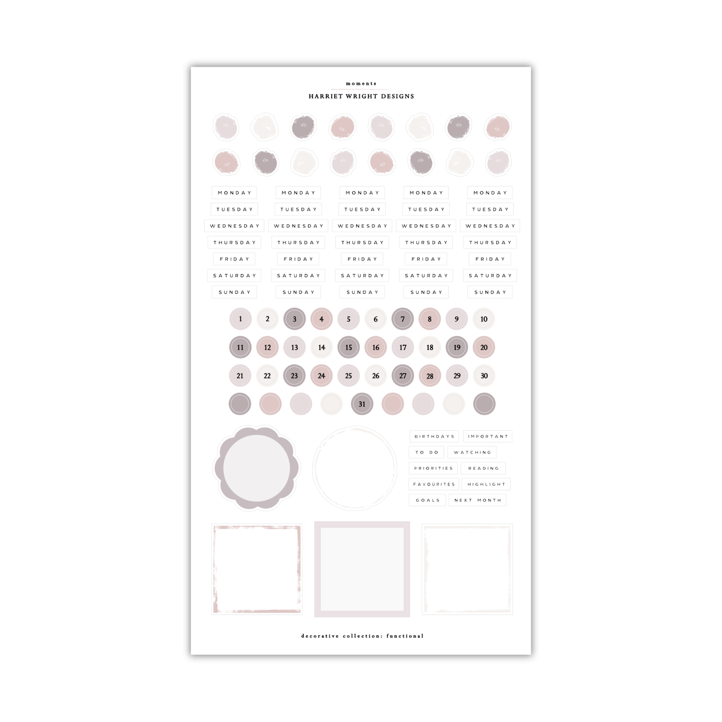 Moments | Decorative Collection