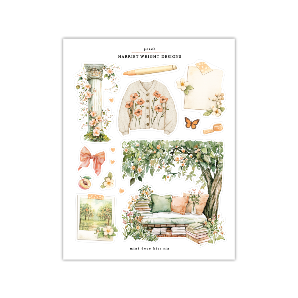 Peach | Mini Decorative Kit