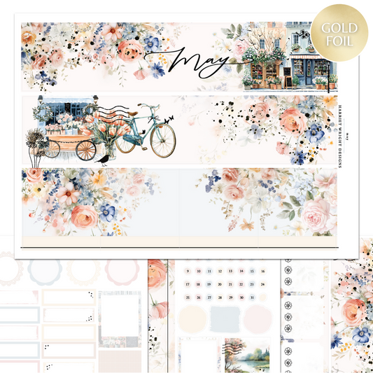 May | A5 Wide | Monthly Kit
