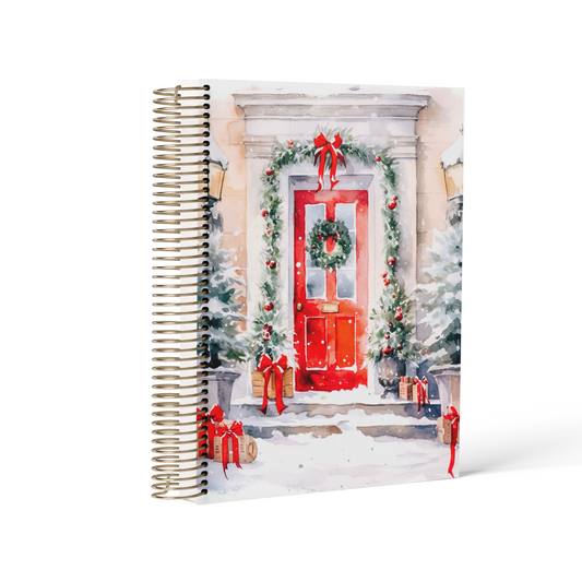 Christmas Door || A5 Wide Vertical Planner