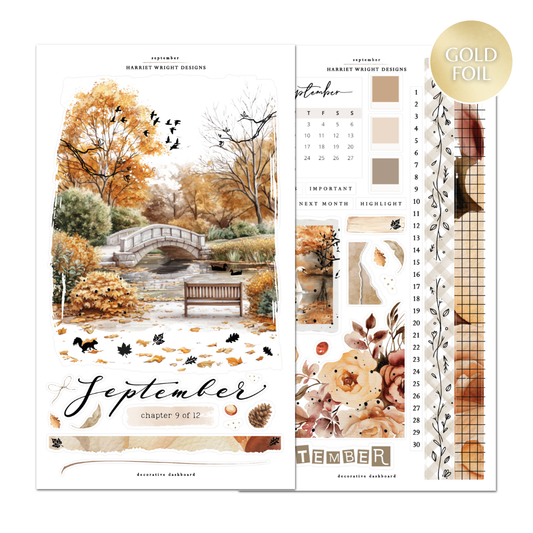 September | Decorative Dashboard (2026)