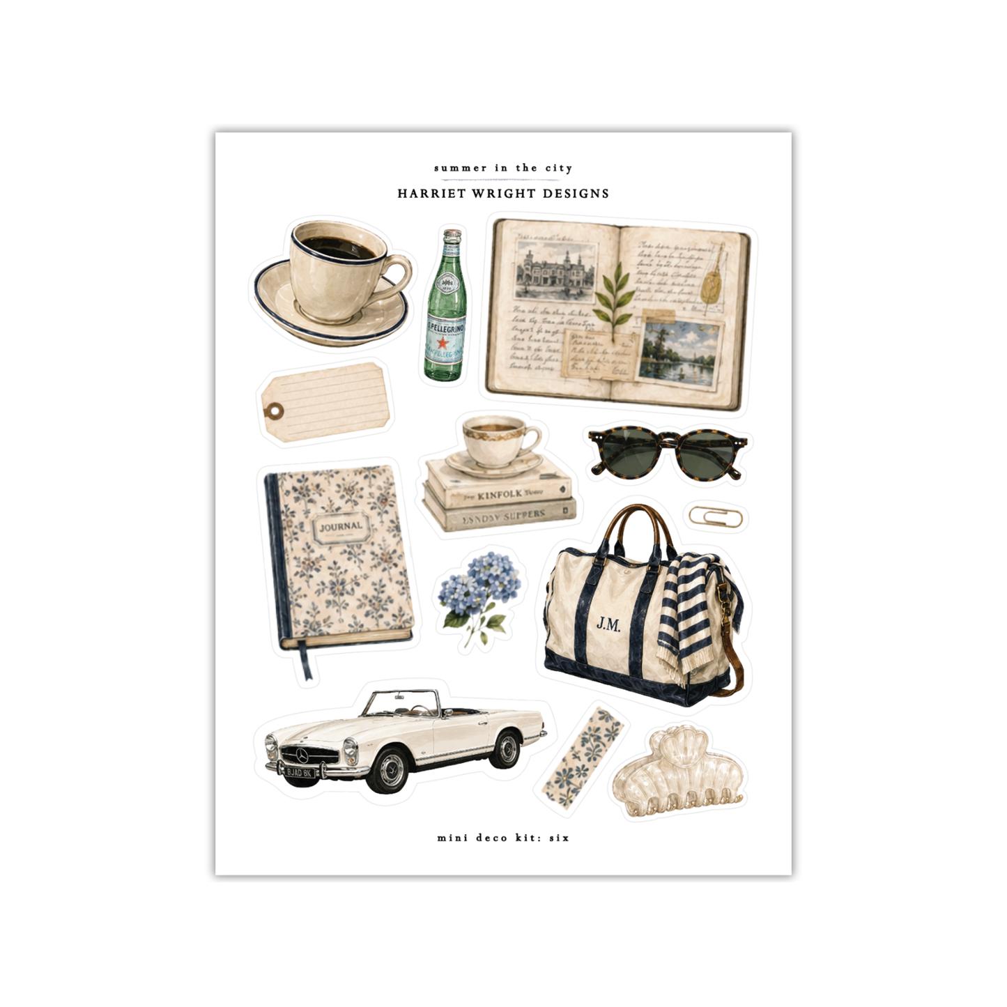 Summer in the City | Mini Decorative Kit