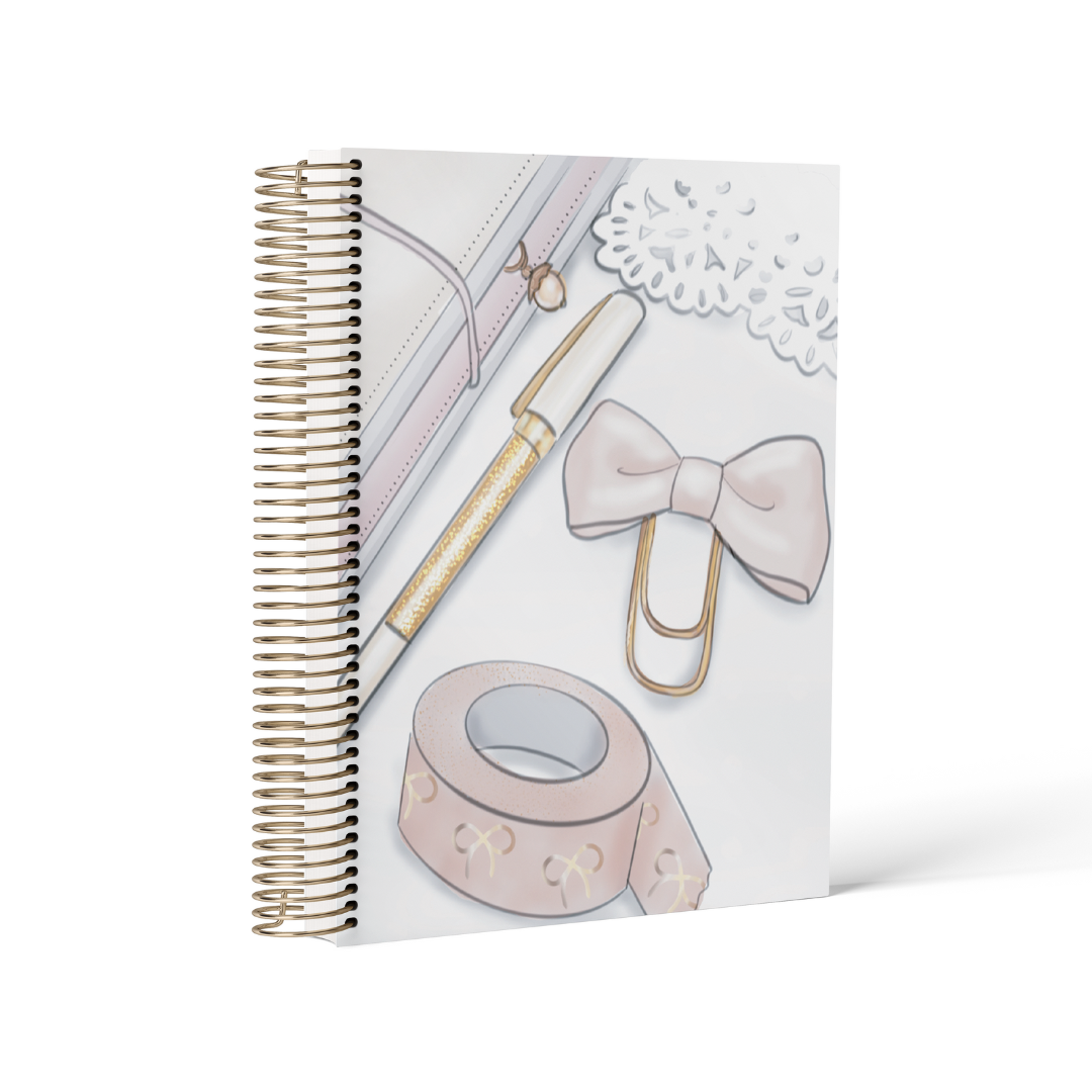 Planner Desk || Weekly & Daily Grid Planner (A5/B6)