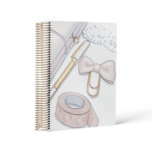 Planner Desk || Weekly & Daily Grid Planner (A5/B6)