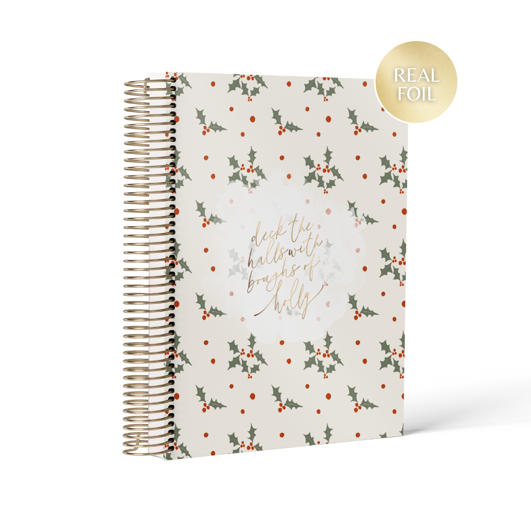 Deck the Halls || B6 Vertical Planner (2025)