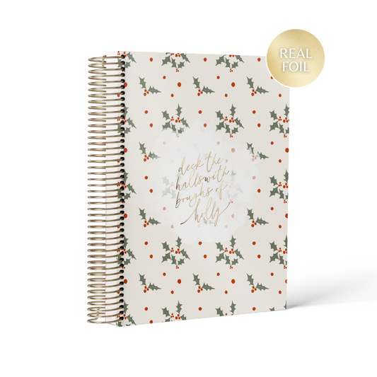 Deck the Halls || B6 Vertical Planner (2025)