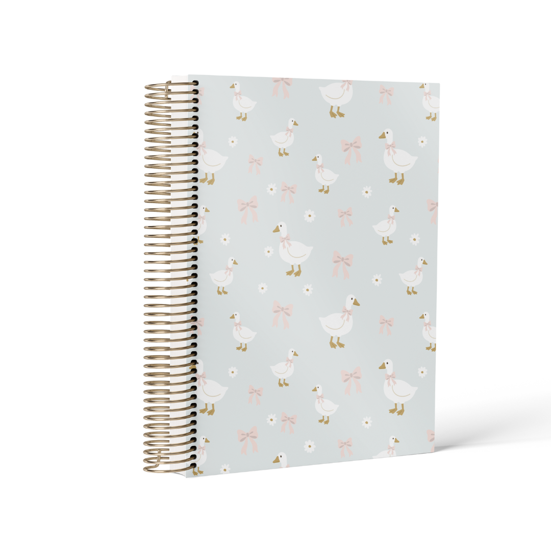Blue Goose || A5 Wide Vertical Planner (2026)