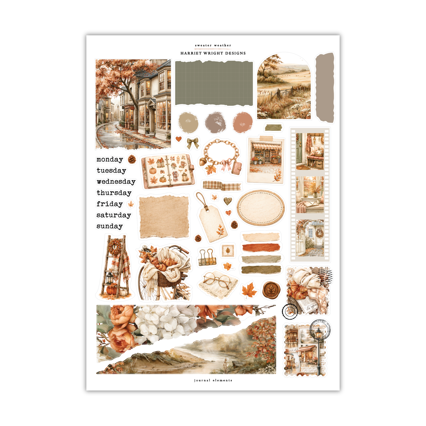 Sweater Weather | Journal Elements
