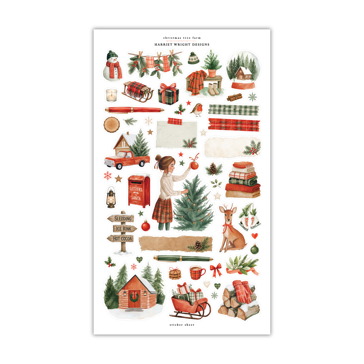 Christmas Tree Farm | Sticker Sheet