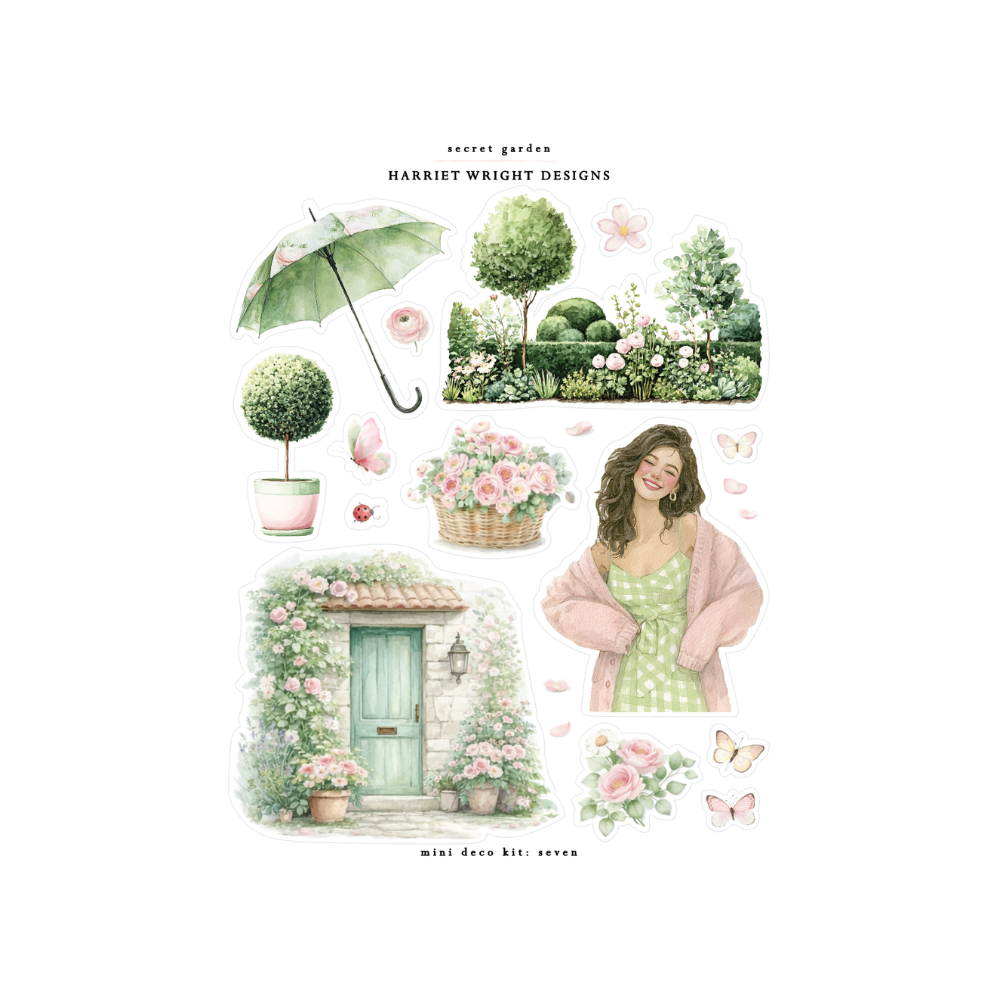 Secret Garden | Mini Decorative Kit