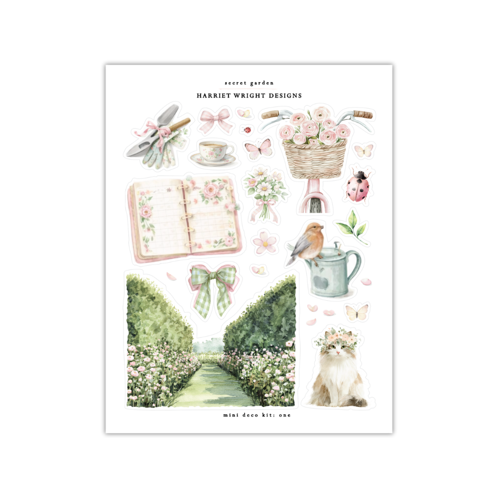 Secret Garden | Mini Decorative Kit