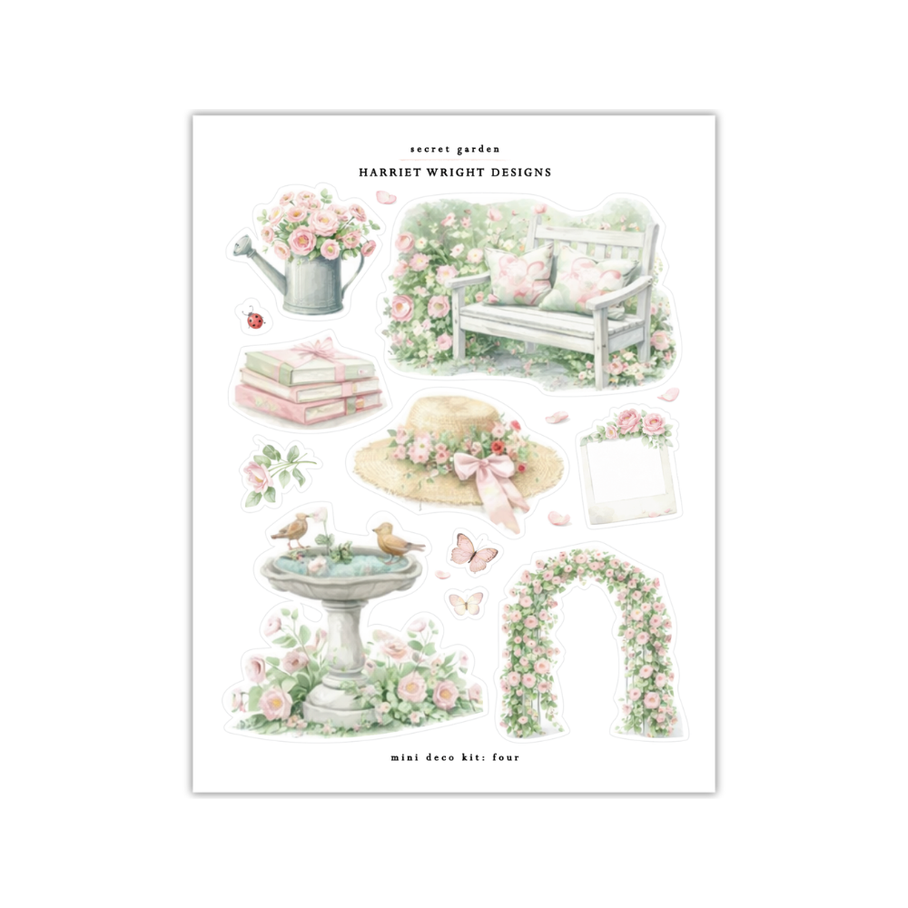 Secret Garden | Mini Decorative Kit