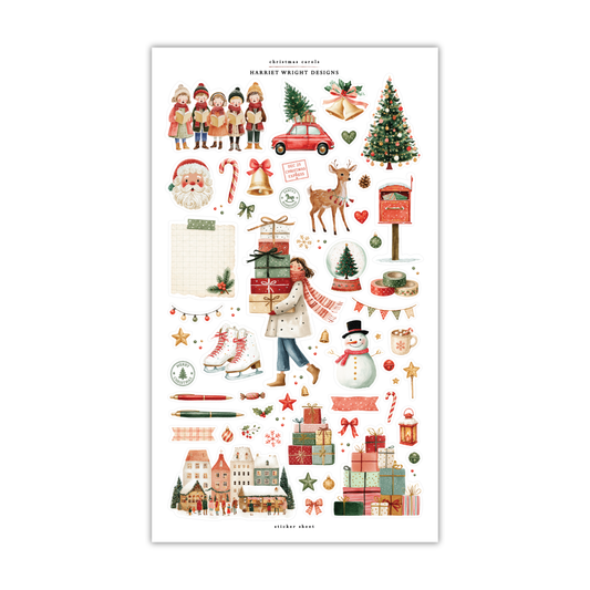Christmas Carols | Sticker Sheet