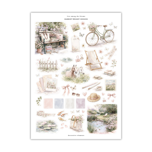 Live Among the Blooms | Floral Elements