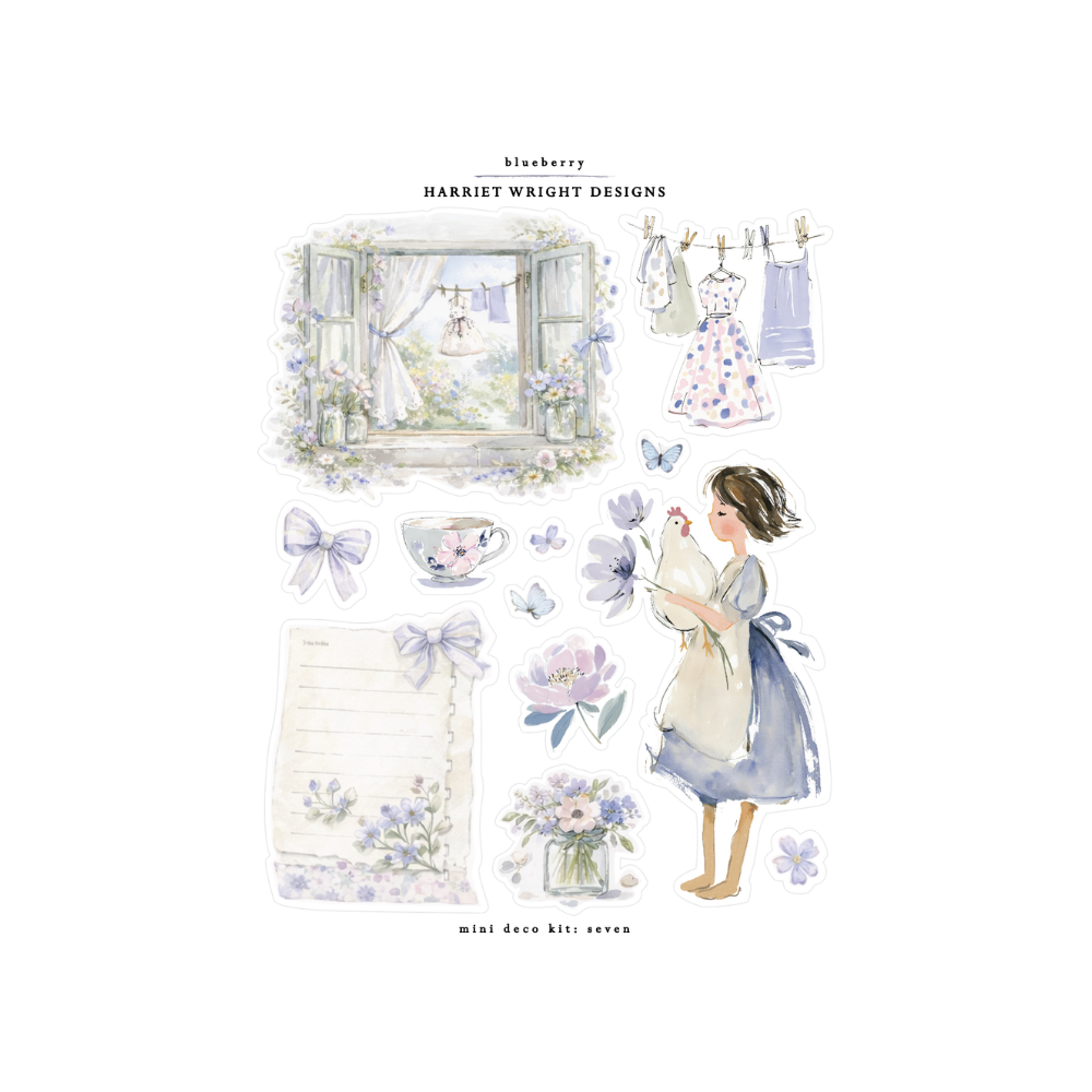 Blueberry | Mini Decorative Kit