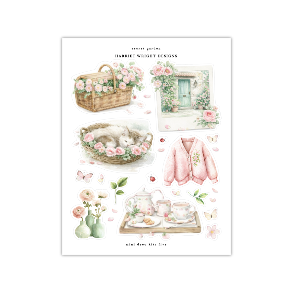 Secret Garden | Mini Decorative Kit