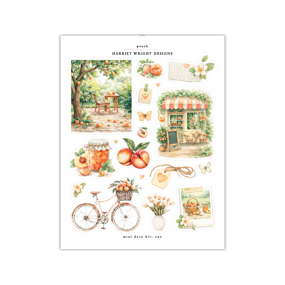 Peach | Mini Decorative Kit