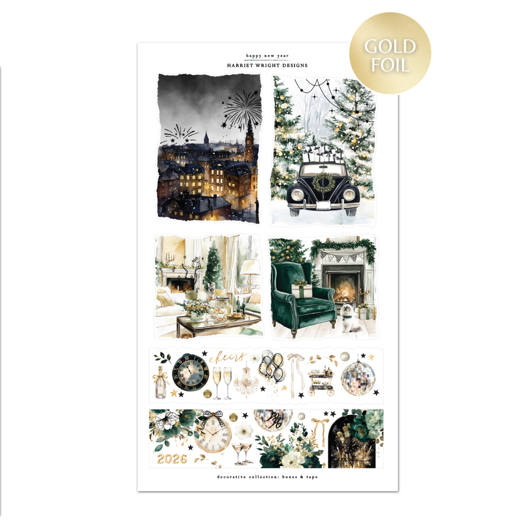 Happy New Year | Decorative Collection (2026 version!)