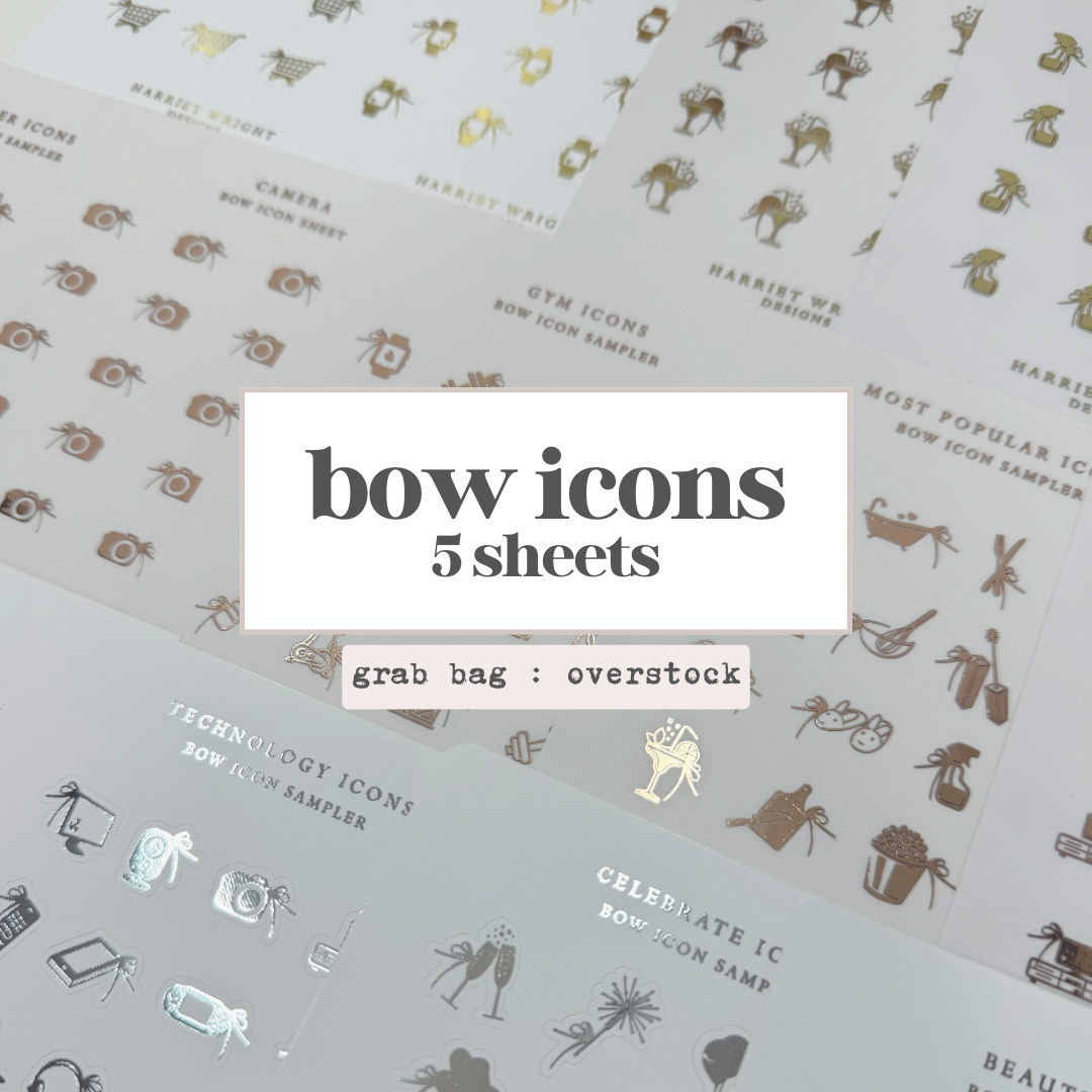 Bow Icon Grab Bag || OVERSTOCK