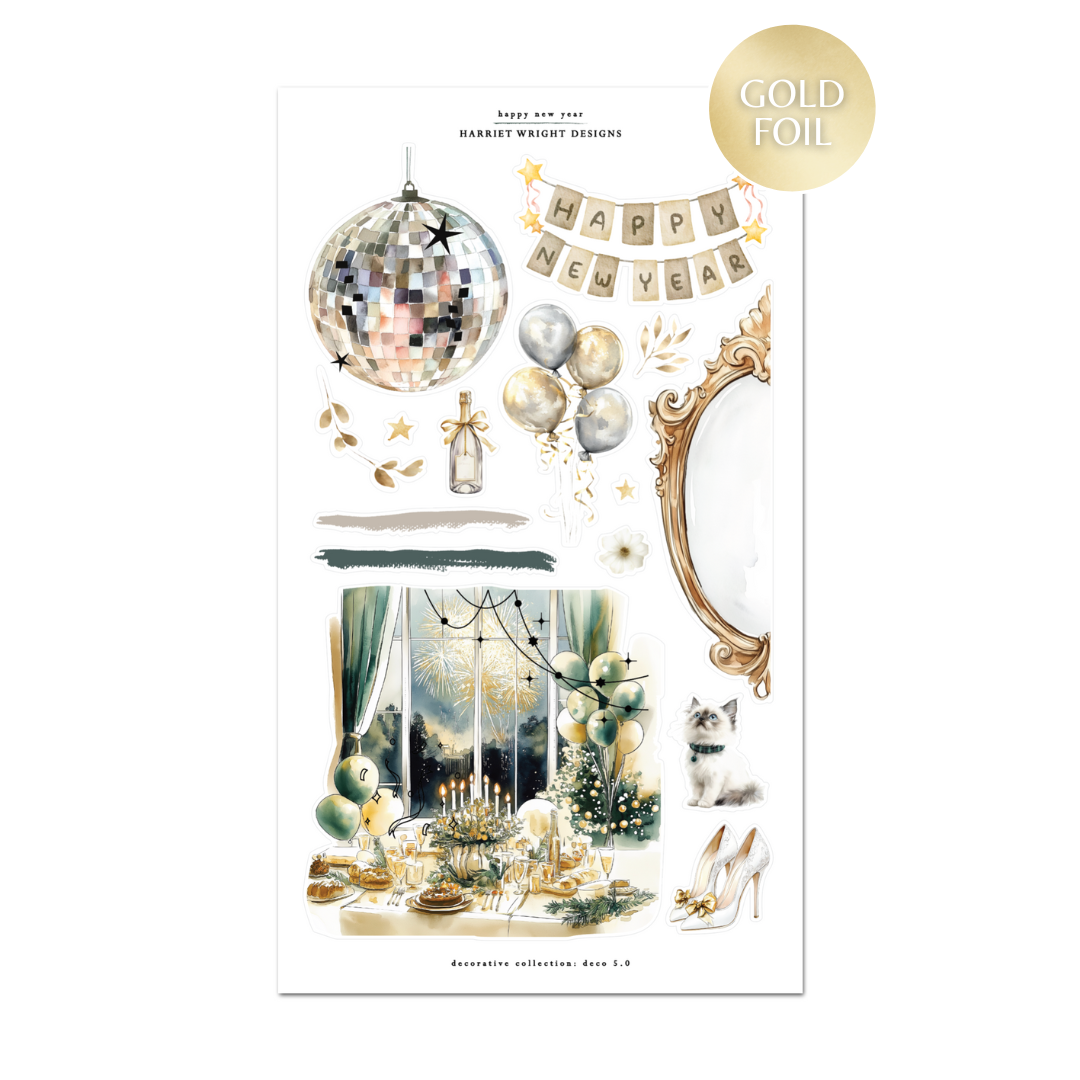 Happy New Year | Decorative Collection (2026 version!)