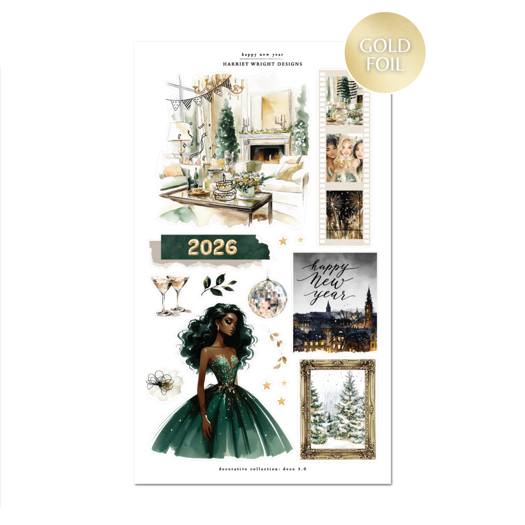 Happy New Year | Decorative Collection (2026 version!)