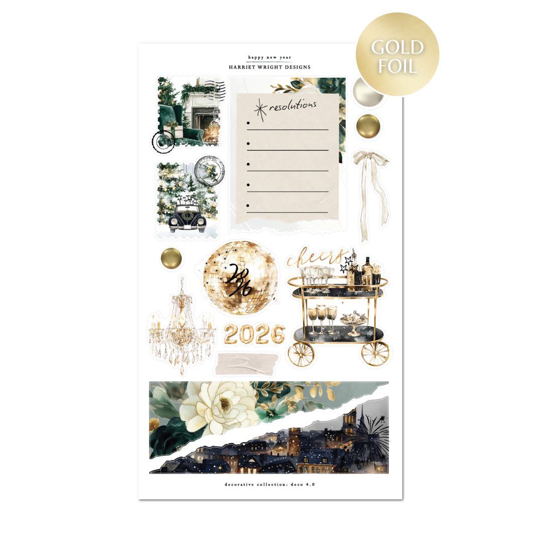 Happy New Year | Decorative Collection (2026 version!)