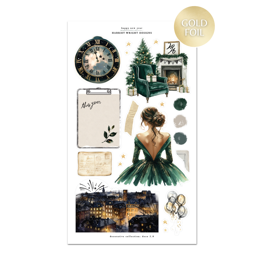 Happy New Year | Decorative Collection (2026 version!)