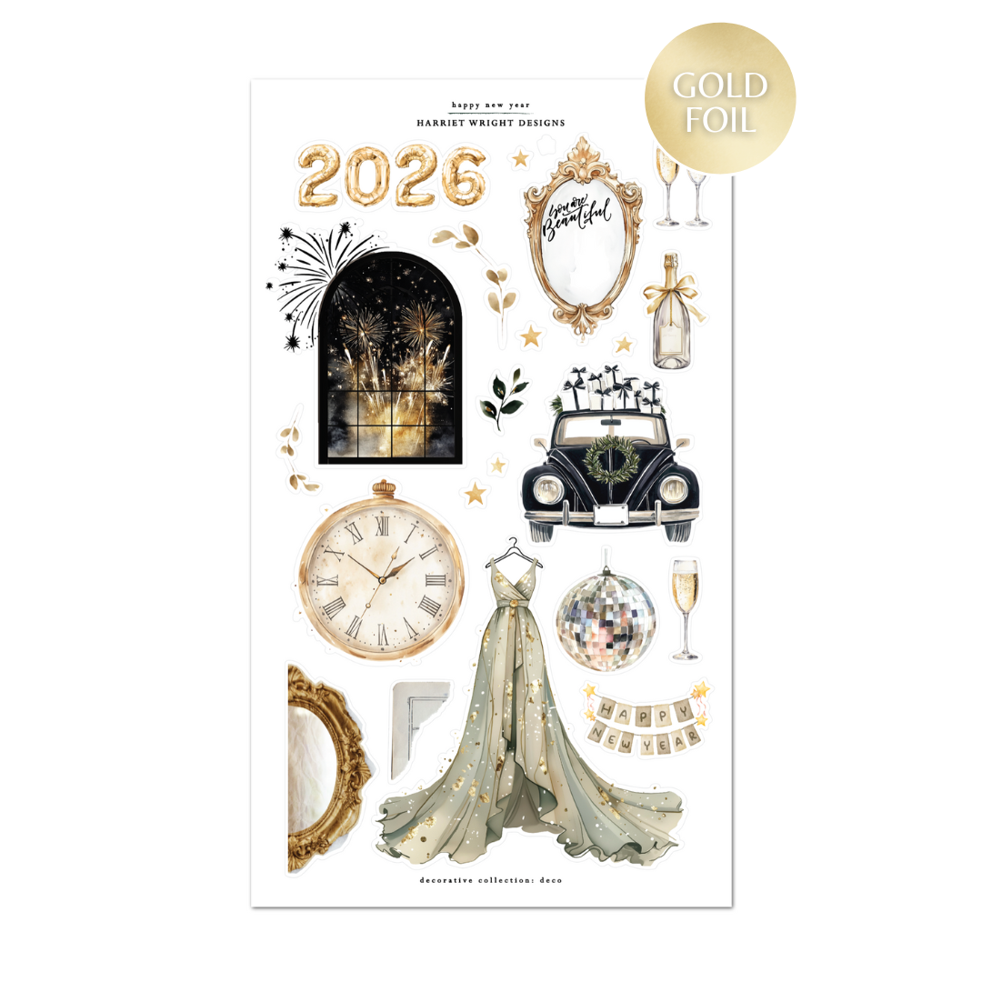 Happy New Year | Decorative Collection (2026 version!)