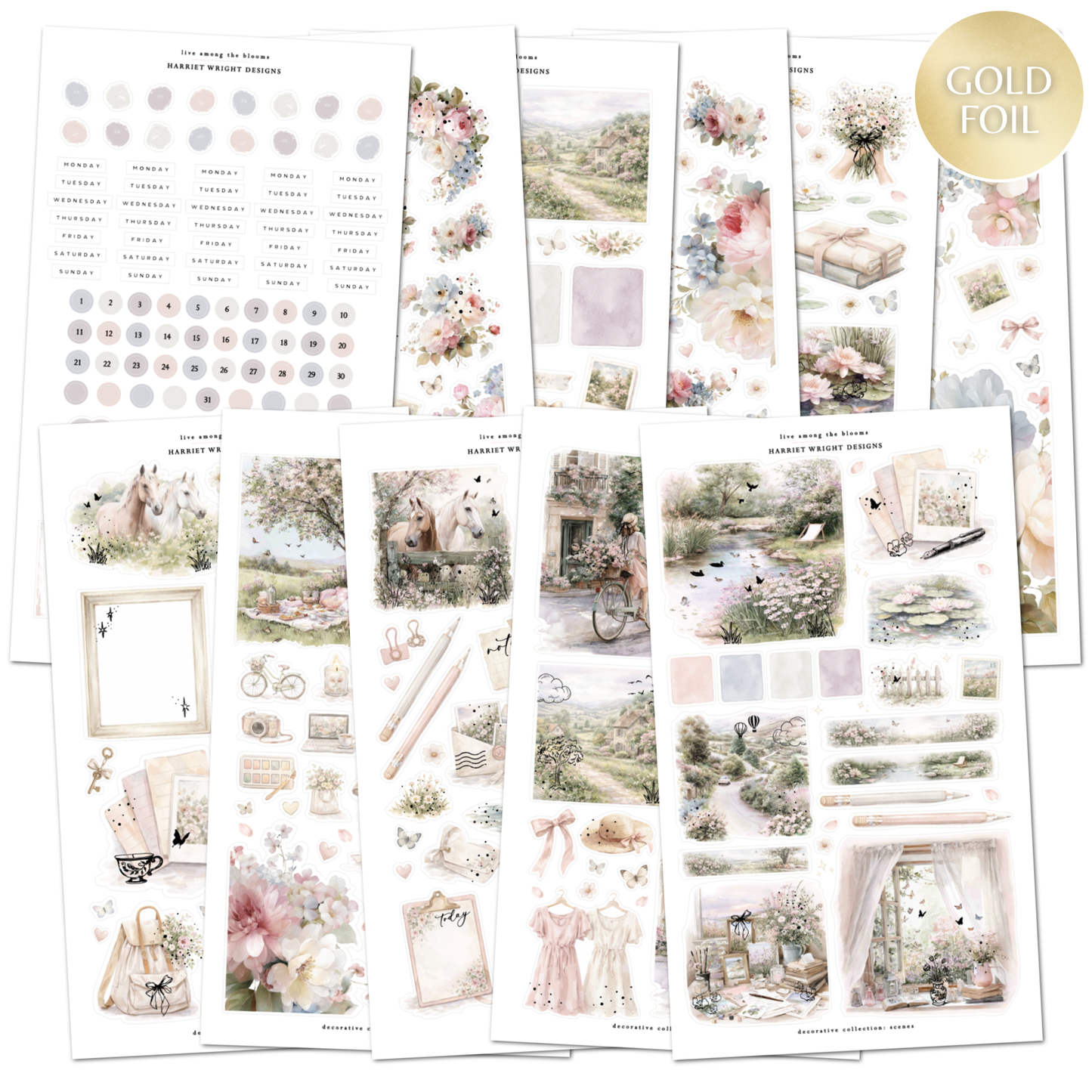 Live Among the Blooms | Decorative Collection