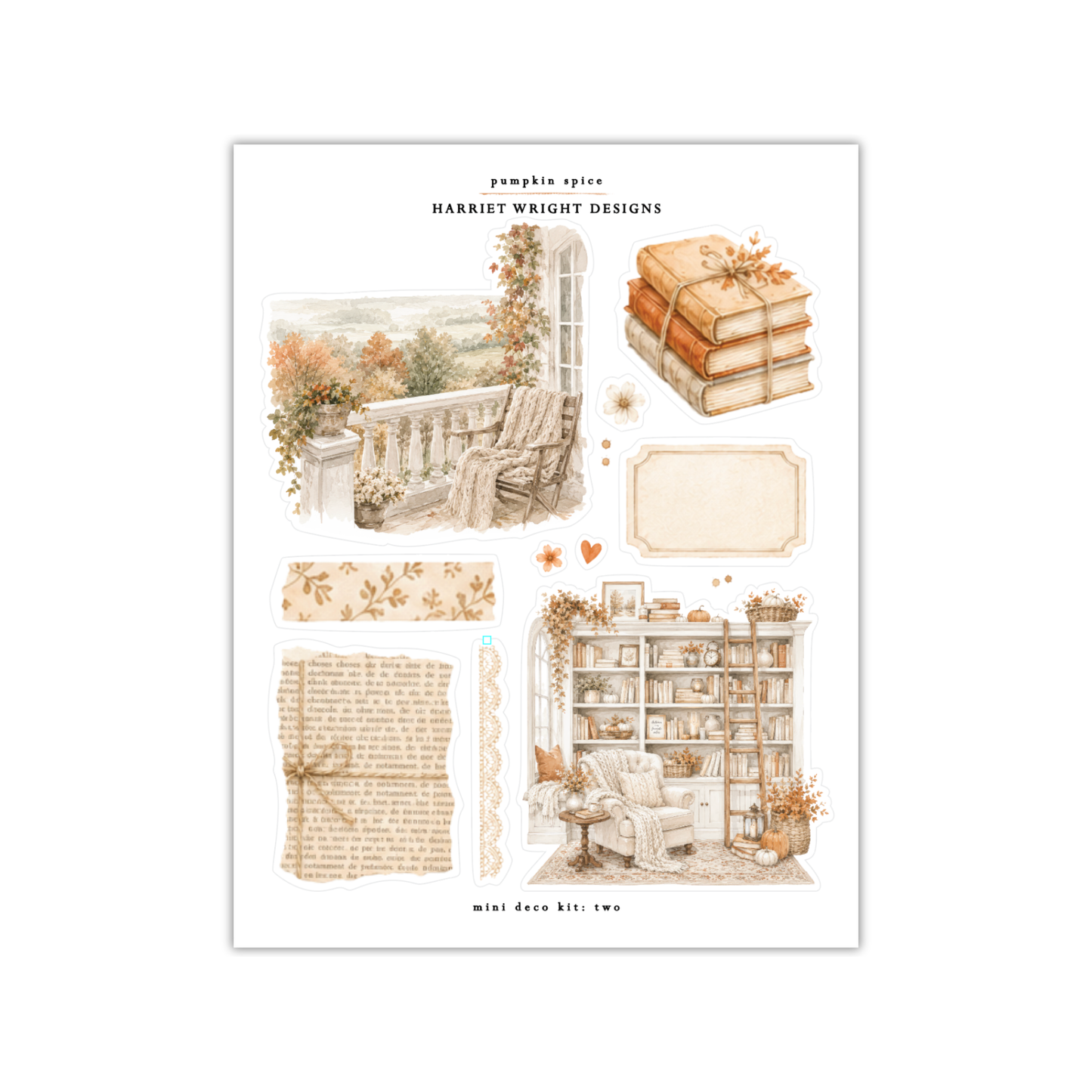 Pumpkin Spice | Mini Decorative Kit