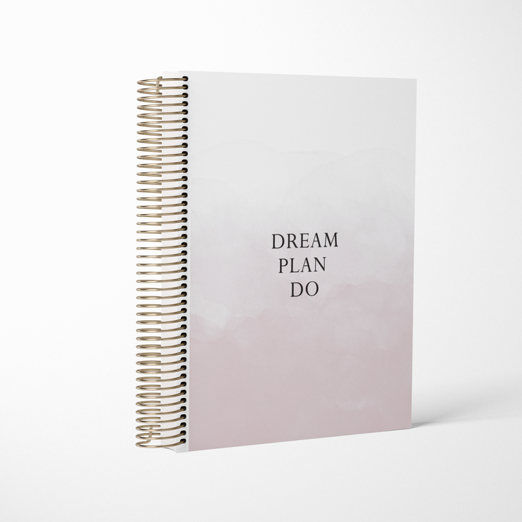 Dream Plan Do (Foiled) || A5 Wide Vertical Planner