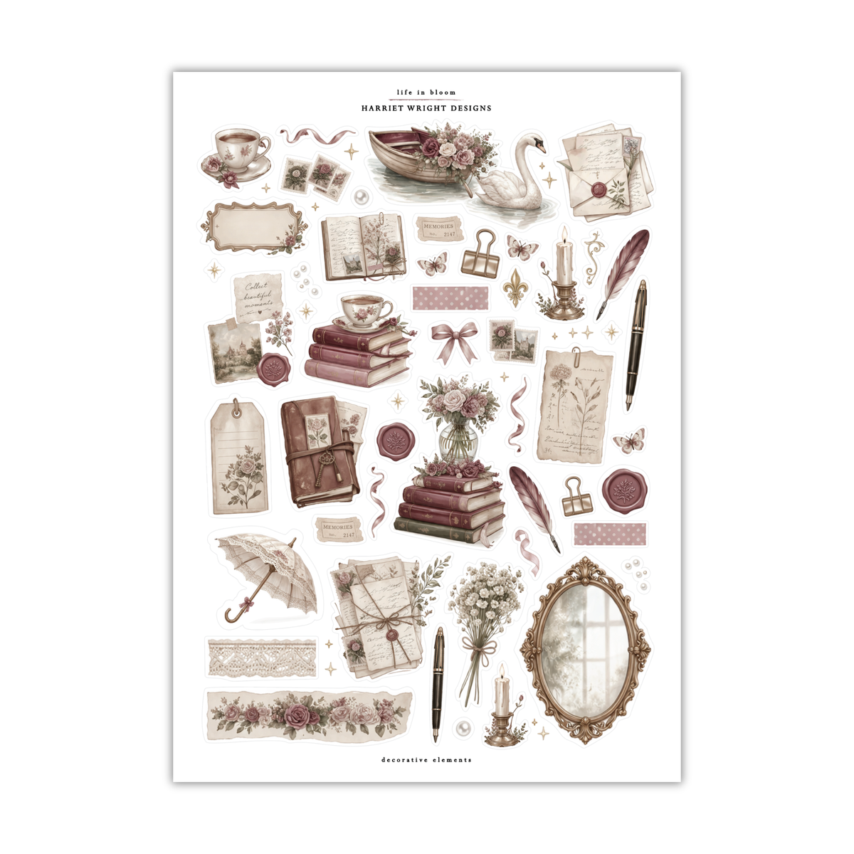 Life in Bloom | Decorative Elements