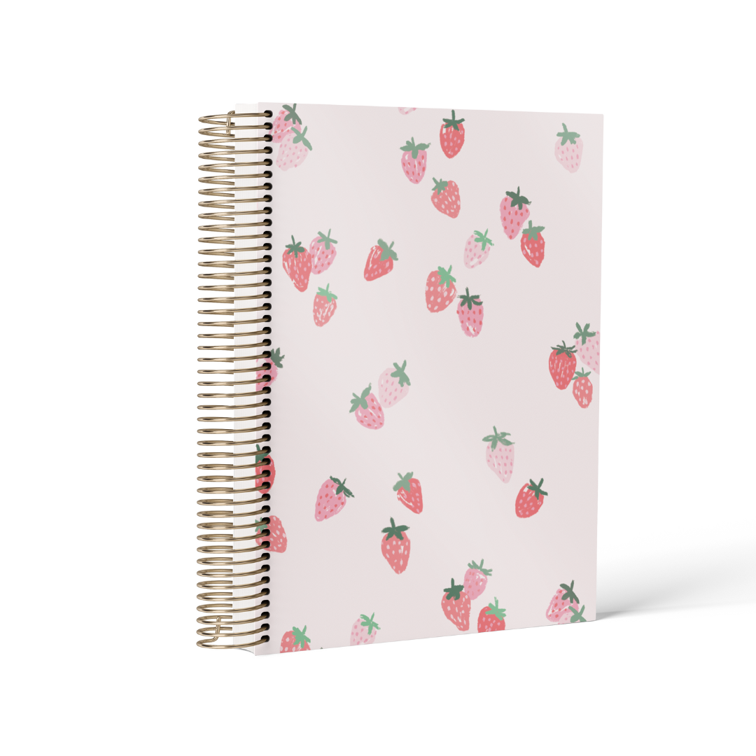 Strawberry || B6 Vertical Planner (2026)