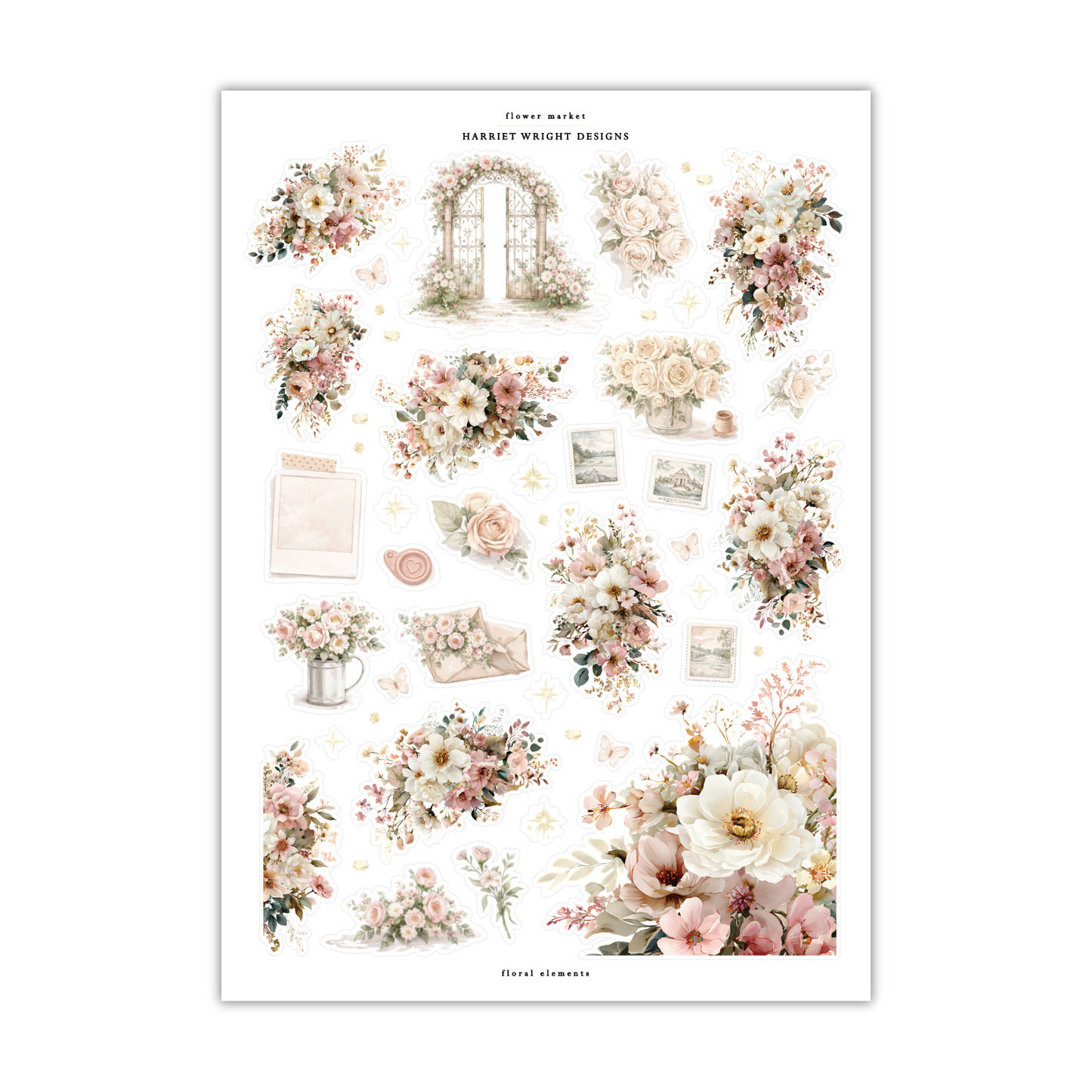 Flower Market | Floral Elements