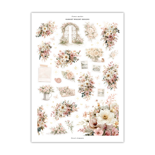 Flower Market | Floral Elements
