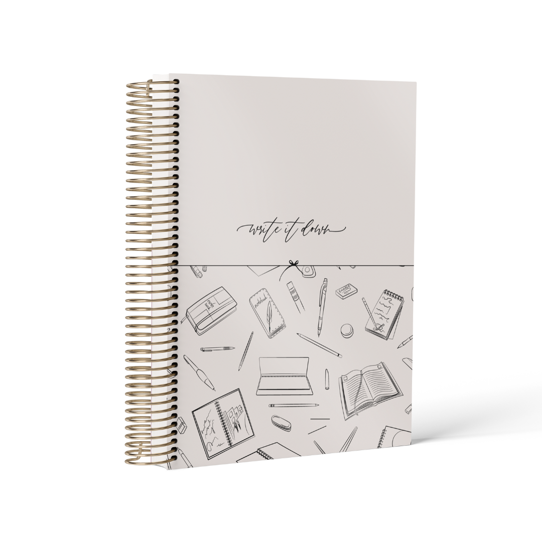 Write it Down || A5 Wide Vertical Planner (2025)