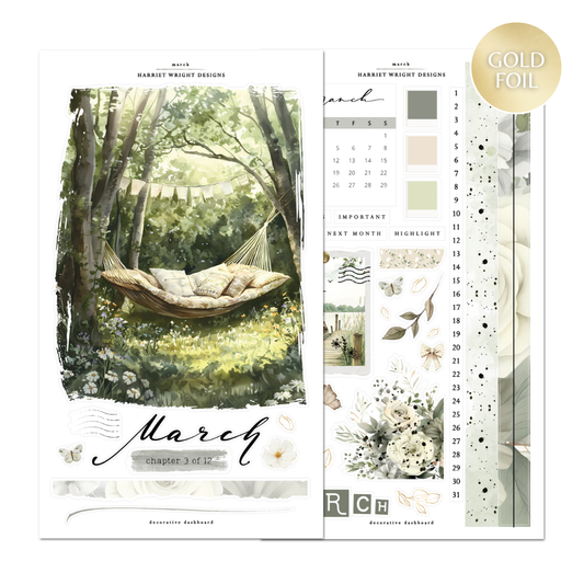 March | Decorative Dashboard (2026)