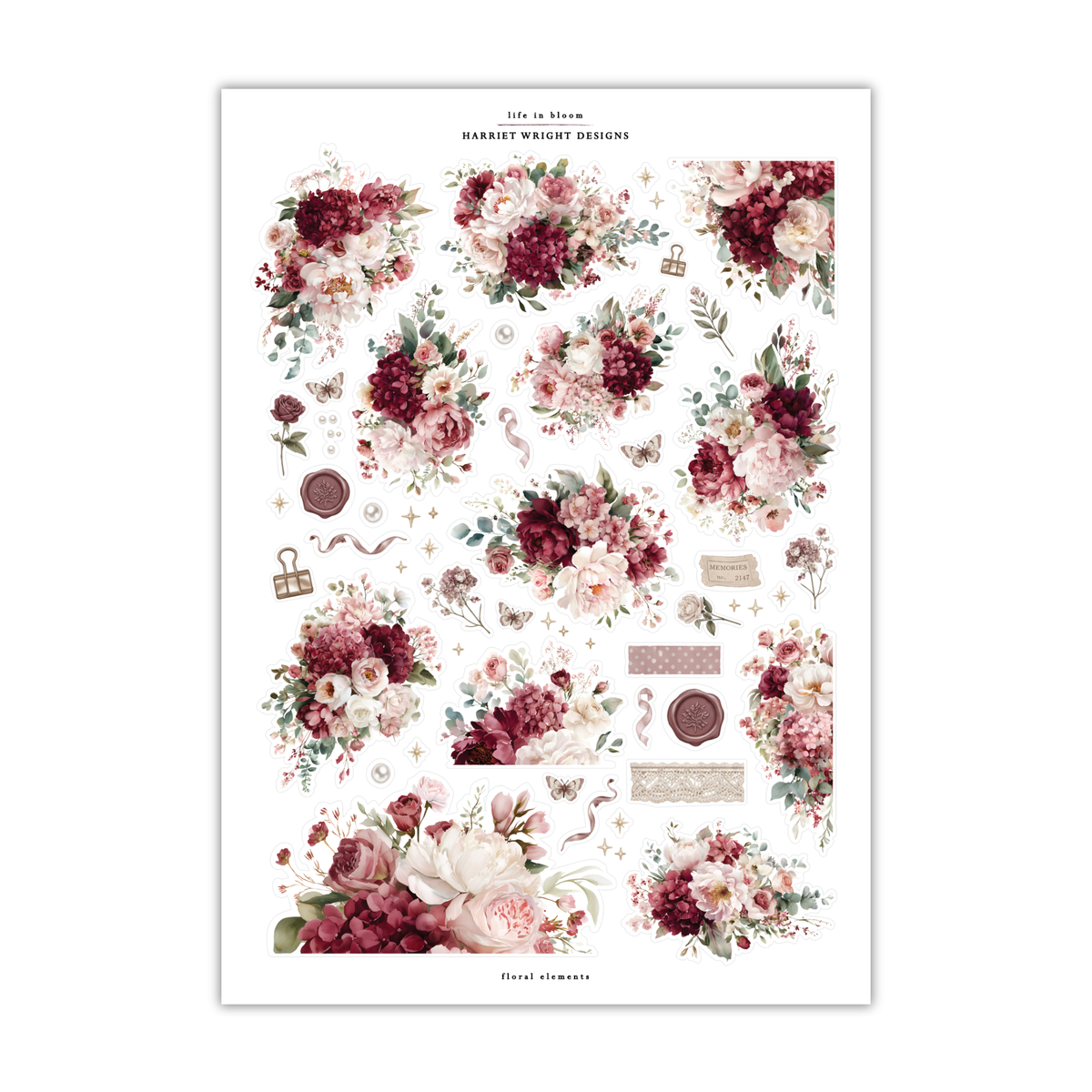 Life in Bloom | Floral Elements
