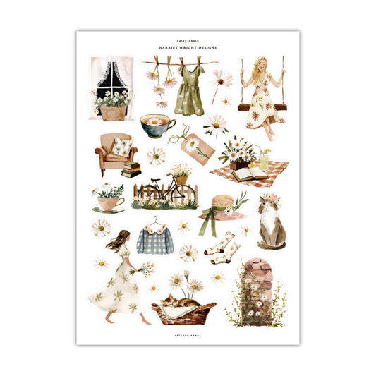 Daisy Chain | Sticker Sheet