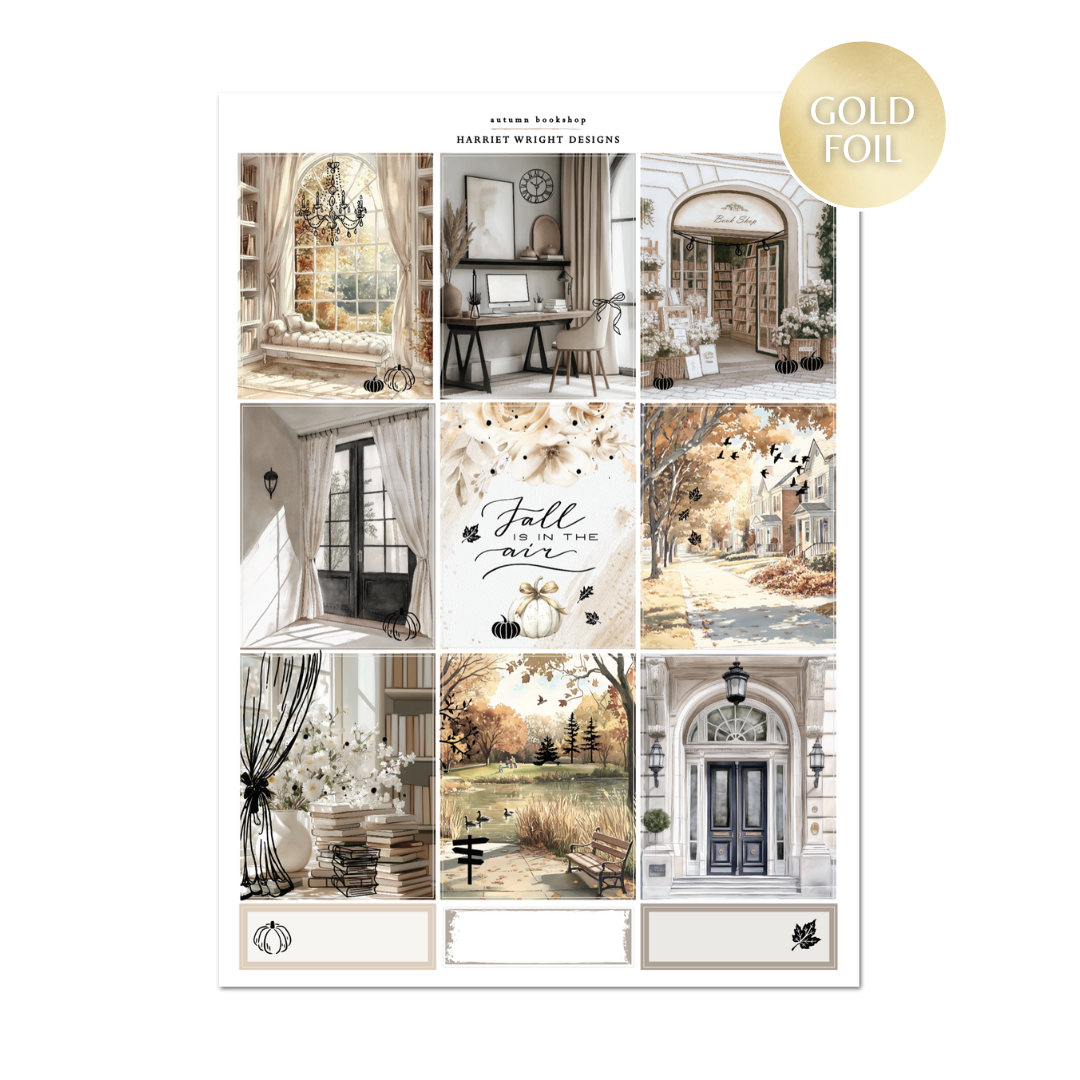 Autumn Bookshop | Weekly Kit