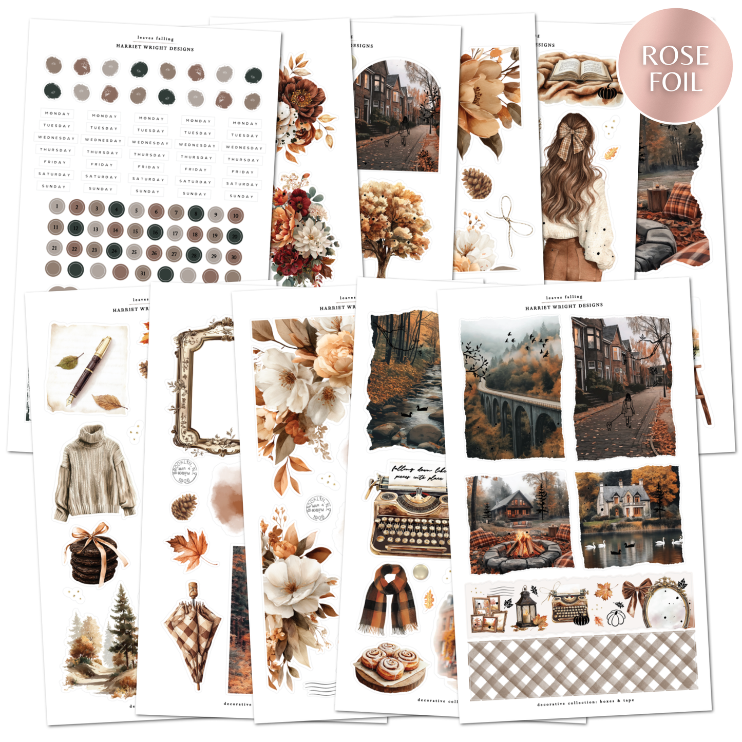 Leaves Falling | Decorative Collection