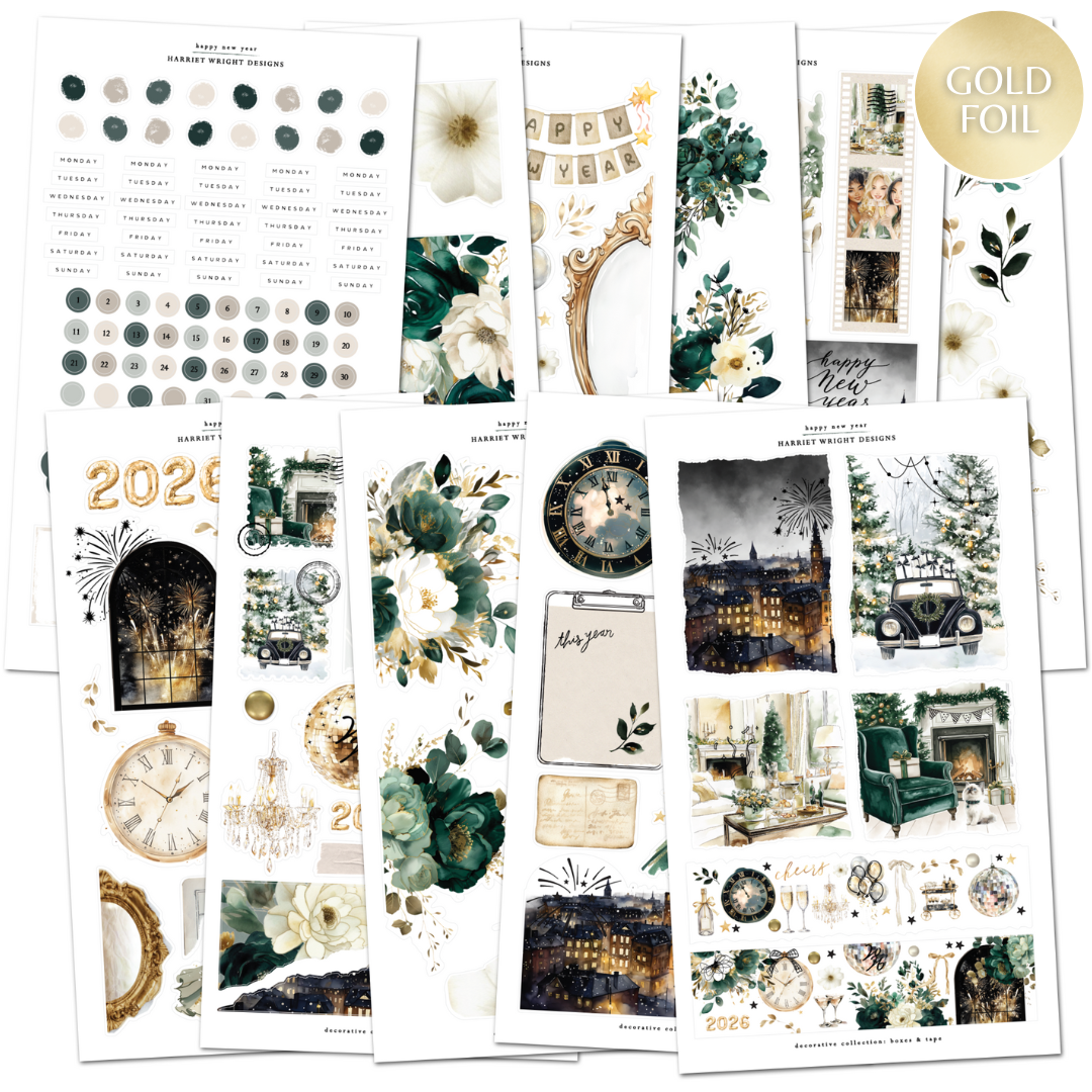 Happy New Year | Decorative Collection (2026 version!)