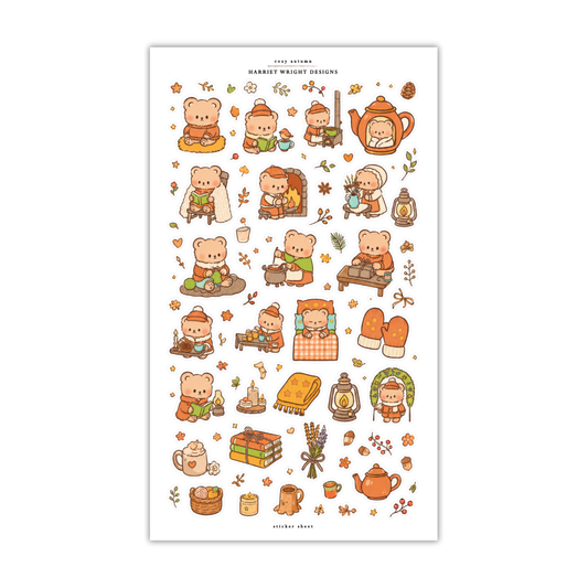 Cozy Autumn | Sticker Sheet