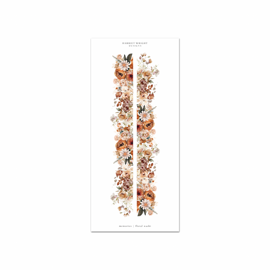 Memories | Floral Cut Washi