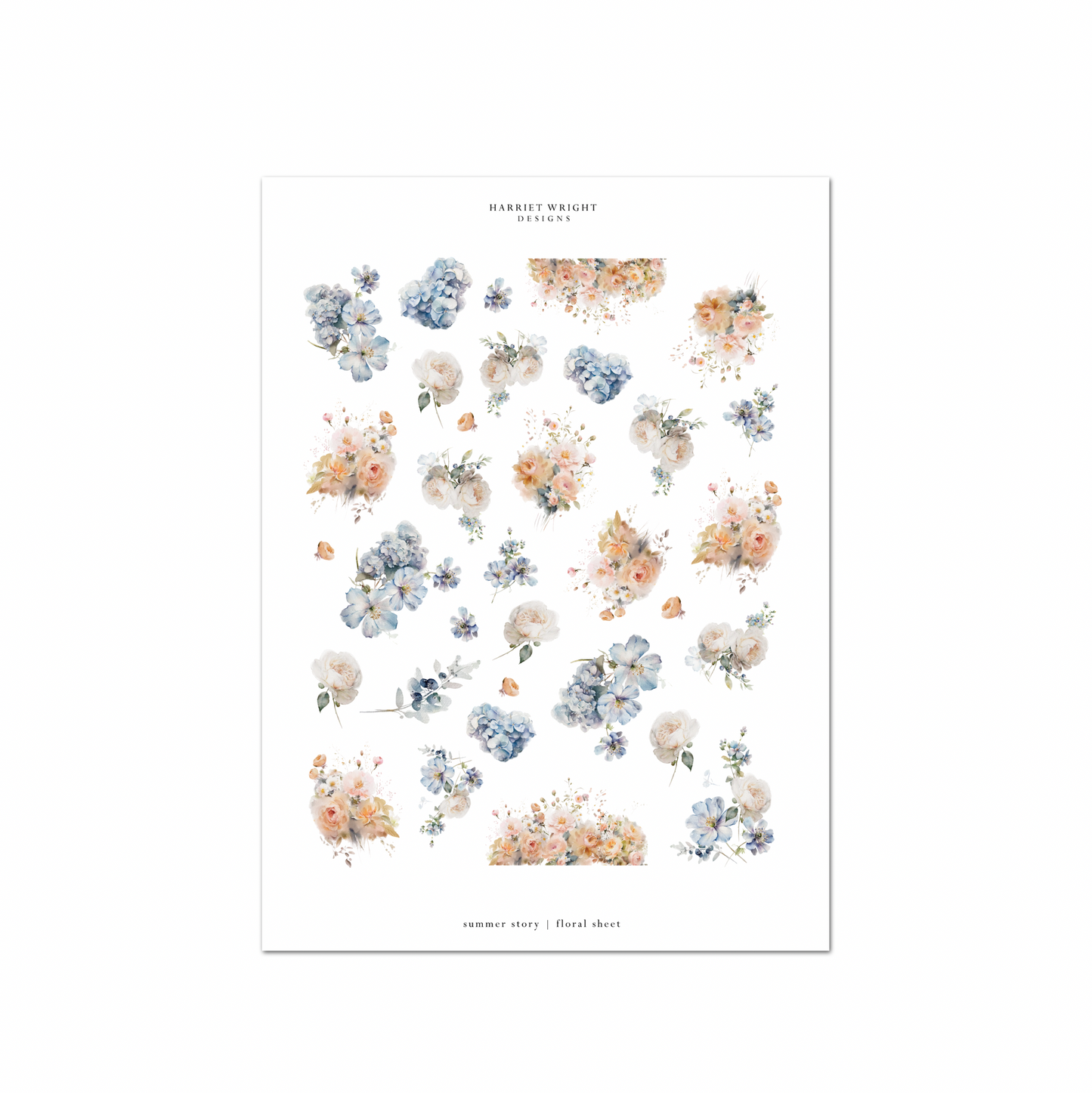 Summer Story | Floral Sheet