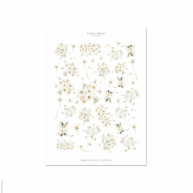 Summer Meadow | Floral Sheet