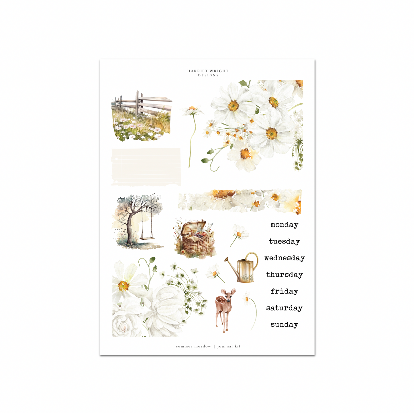 Summer Meadow | Journal Kit