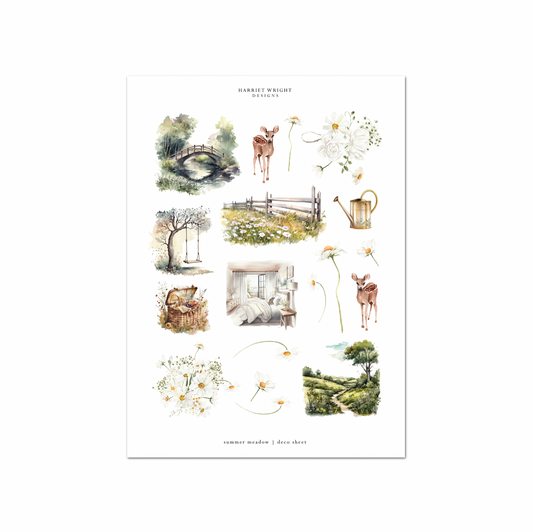 Summer Meadow | Deco Sheet