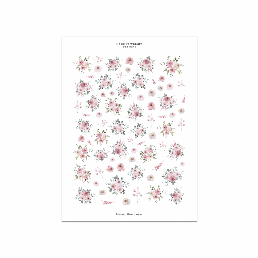 Bloom | Floral Sheet