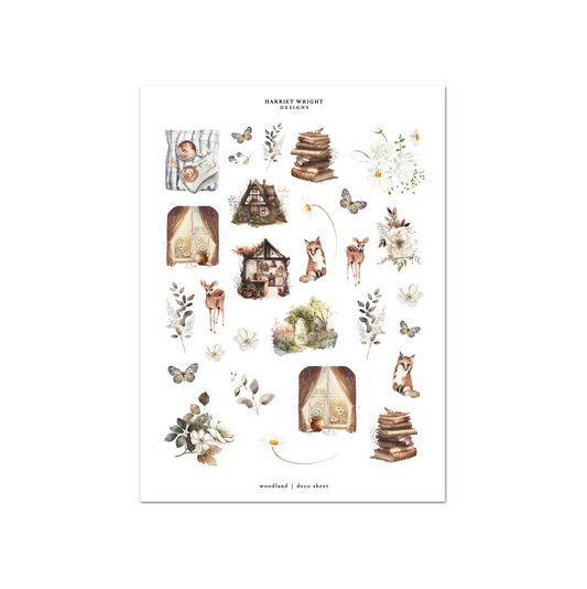 Woodland | Deco Sheet